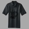Heavyweight Cotton Pique Polo with Pocket Thumbnail