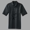 Heavyweight Cotton Pique Polo with Pocket Thumbnail