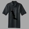 Heavyweight Cotton Pique Polo with Pocket Thumbnail