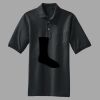 Heavyweight Cotton Pique Polo with Pocket Thumbnail