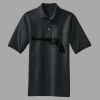 Heavyweight Cotton Pique Polo with Pocket Thumbnail