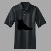 Heavyweight Cotton Pique Polo with Pocket Thumbnail