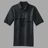 Heavyweight Cotton Pique Polo with Pocket Thumbnail