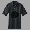 Heavyweight Cotton Pique Polo with Pocket Thumbnail