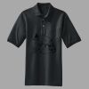 Heavyweight Cotton Pique Polo with Pocket Thumbnail