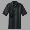 Heavyweight Cotton Pique Polo with Pocket Thumbnail