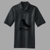 Heavyweight Cotton Pique Polo with Pocket Thumbnail