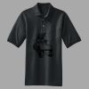 Heavyweight Cotton Pique Polo with Pocket Thumbnail
