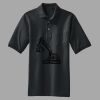 Heavyweight Cotton Pique Polo with Pocket Thumbnail