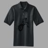 Heavyweight Cotton Pique Polo with Pocket Thumbnail