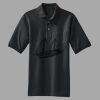 Heavyweight Cotton Pique Polo with Pocket Thumbnail