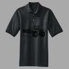 Heavyweight Cotton Pique Polo with Pocket Thumbnail