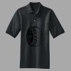 Heavyweight Cotton Pique Polo with Pocket Thumbnail