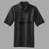 Heavyweight Cotton Pique Polo with Pocket Thumbnail