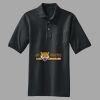 Heavyweight Cotton Pique Polo with Pocket Thumbnail