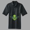 Heavyweight Cotton Pique Polo with Pocket Thumbnail