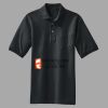 Heavyweight Cotton Pique Polo with Pocket Thumbnail