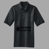 Heavyweight Cotton Pique Polo with Pocket Thumbnail