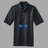 Heavyweight Cotton Pique Polo with Pocket Thumbnail