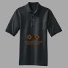 Heavyweight Cotton Pique Polo with Pocket Thumbnail