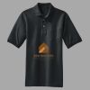 Heavyweight Cotton Pique Polo with Pocket Thumbnail