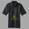 Heavyweight Cotton Pique Polo with Pocket Thumbnail