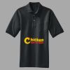 Heavyweight Cotton Pique Polo with Pocket Thumbnail