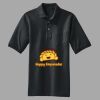 Heavyweight Cotton Pique Polo with Pocket Thumbnail