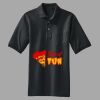 Heavyweight Cotton Pique Polo with Pocket Thumbnail