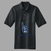 Heavyweight Cotton Pique Polo with Pocket Thumbnail