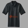 Heavyweight Cotton Pique Polo with Pocket Thumbnail