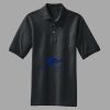 Heavyweight Cotton Pique Polo with Pocket Thumbnail