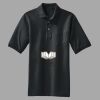 Heavyweight Cotton Pique Polo with Pocket Thumbnail
