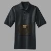 Heavyweight Cotton Pique Polo with Pocket Thumbnail