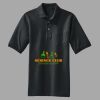 Heavyweight Cotton Pique Polo with Pocket Thumbnail