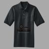 Heavyweight Cotton Pique Polo with Pocket Thumbnail