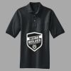 Heavyweight Cotton Pique Polo with Pocket Thumbnail