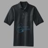 Heavyweight Cotton Pique Polo with Pocket Thumbnail