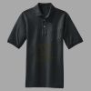 Heavyweight Cotton Pique Polo with Pocket Thumbnail