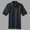 Heavyweight Cotton Pique Polo with Pocket Thumbnail