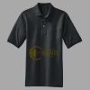 Heavyweight Cotton Pique Polo with Pocket Thumbnail