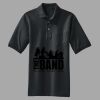 Heavyweight Cotton Pique Polo with Pocket Thumbnail