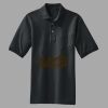 Heavyweight Cotton Pique Polo with Pocket Thumbnail