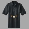 Heavyweight Cotton Pique Polo with Pocket Thumbnail