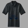 Heavyweight Cotton Pique Polo with Pocket Thumbnail