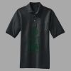 Heavyweight Cotton Pique Polo with Pocket Thumbnail