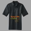 Heavyweight Cotton Pique Polo with Pocket Thumbnail