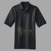 Heavyweight Cotton Pique Polo with Pocket Thumbnail