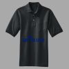 Heavyweight Cotton Pique Polo with Pocket Thumbnail