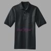 Heavyweight Cotton Pique Polo with Pocket Thumbnail